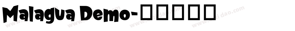 Malagua Demo字体转换